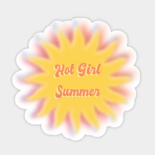 hot girl summer sun Sticker